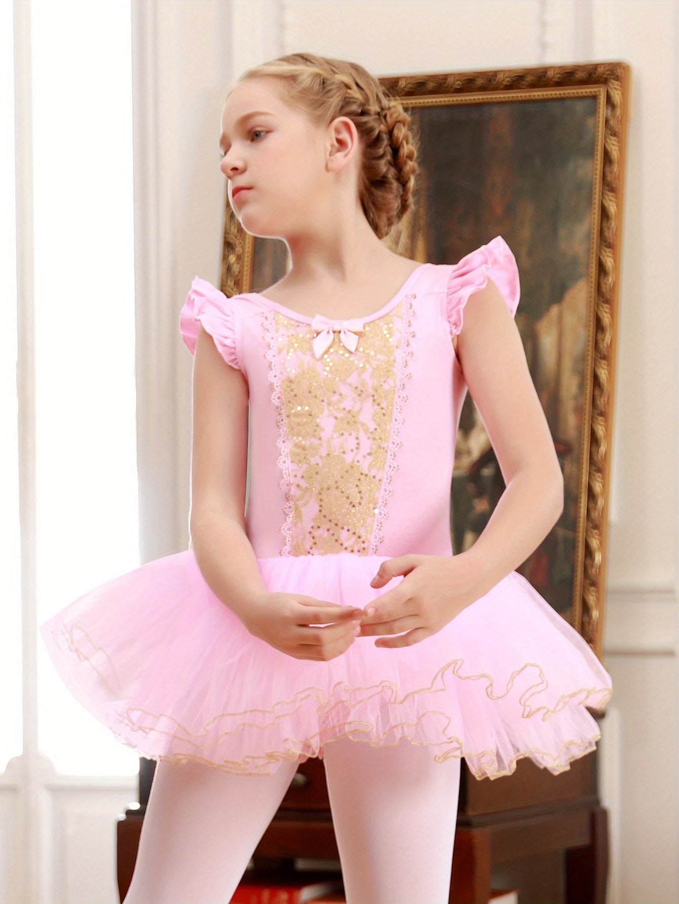 bale kostumu dantelli çocuk dans elbisesi 🎀 En Çok Tercih Edilen Bale Kostümü