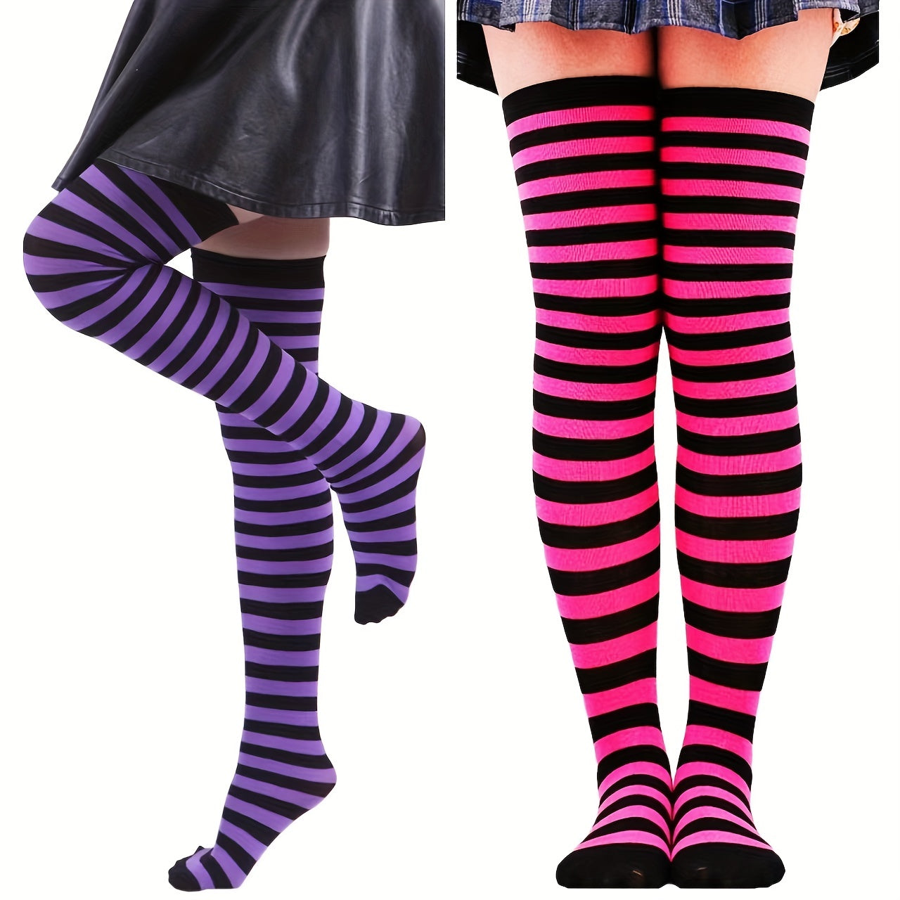 çizgili dizüstü çorap renkli model ✨ Stilin ritmini çorapların belirlesin!