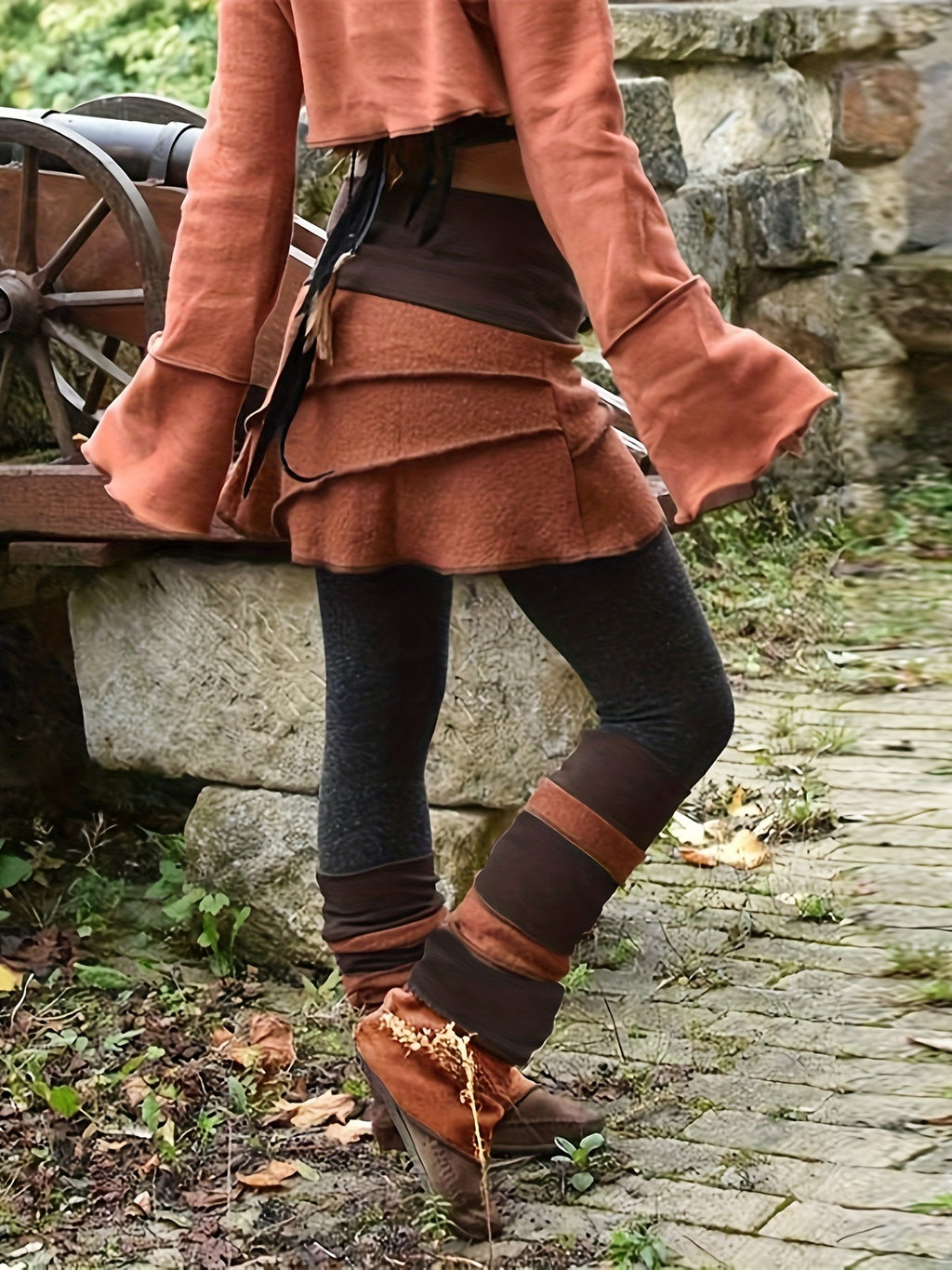 retro tayt etek renk bloklu katmanlı yüksek bel kadın etek 🍂 rahat ve özgün