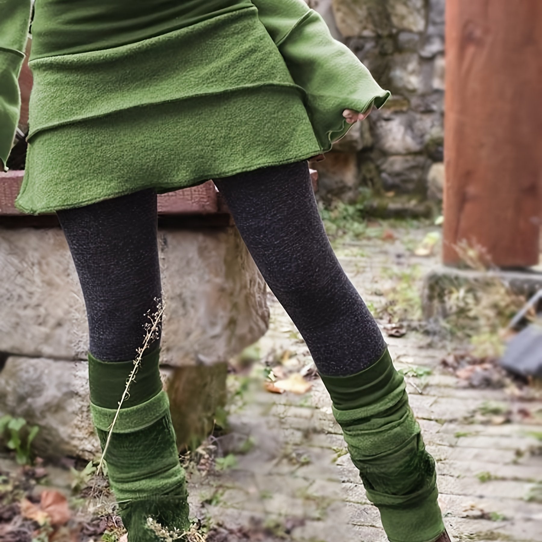 retro tayt etek renk bloklu katmanlı yüksek bel kadın etek 🍂 rahat ve özgün