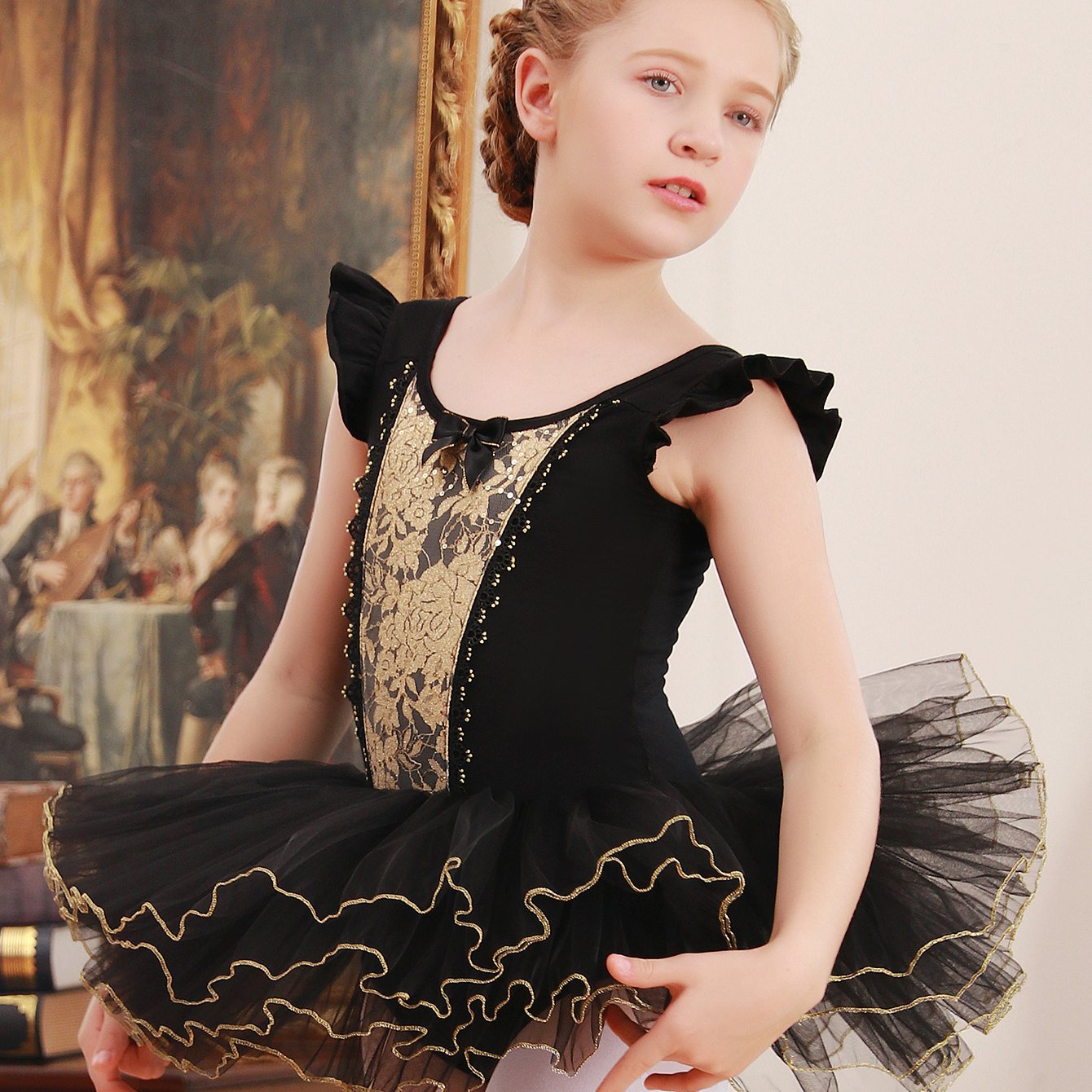 bale kostumu dantelli çocuk dans elbisesi 🎀 En Çok Tercih Edilen Bale Kostümü