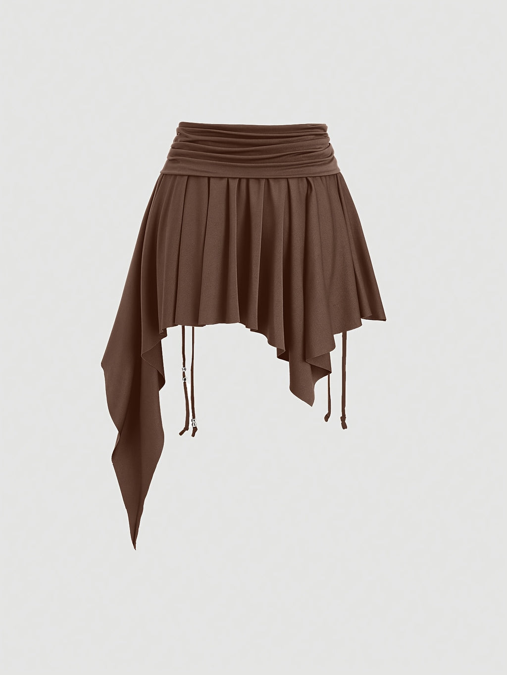 Bohem etek – Asimetrik bağcık detaylı akışkan mini tasarım | Doğal boho stilin enerjisini keşfet 🌿✨ Hemen incele!