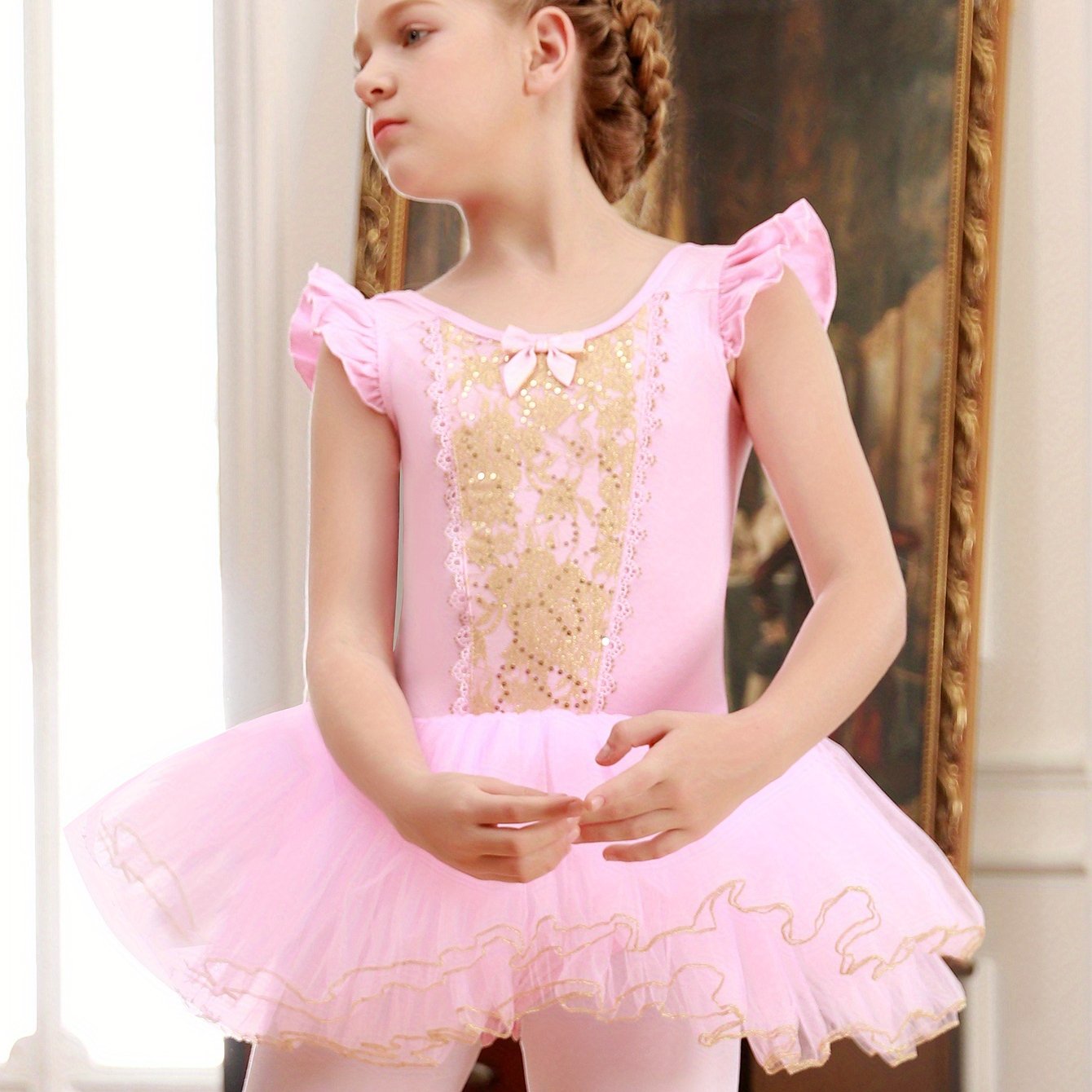 bale kostumu dantelli çocuk dans elbisesi 🎀 En Çok Tercih Edilen Bale Kostümü