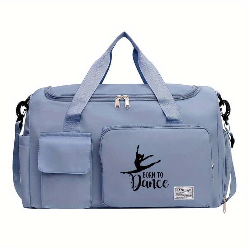 bale spor çantası pembe suya dayanıklı çok gözlü fitness seyahat duffel bag 🌿 Çok Bölmeli Düzen