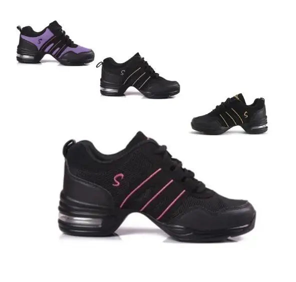 dans ayakkabısı kadın spor platform caz ve hip hop için nefes alabilen tasarım 💨 Nefes Alabilen Kumaş ⚡ Profesyonel Performans