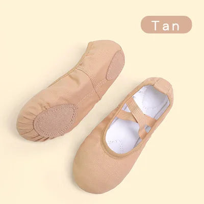 Çocuk Renkli Dans Ayakkabısı - Bale Ayakkabısı