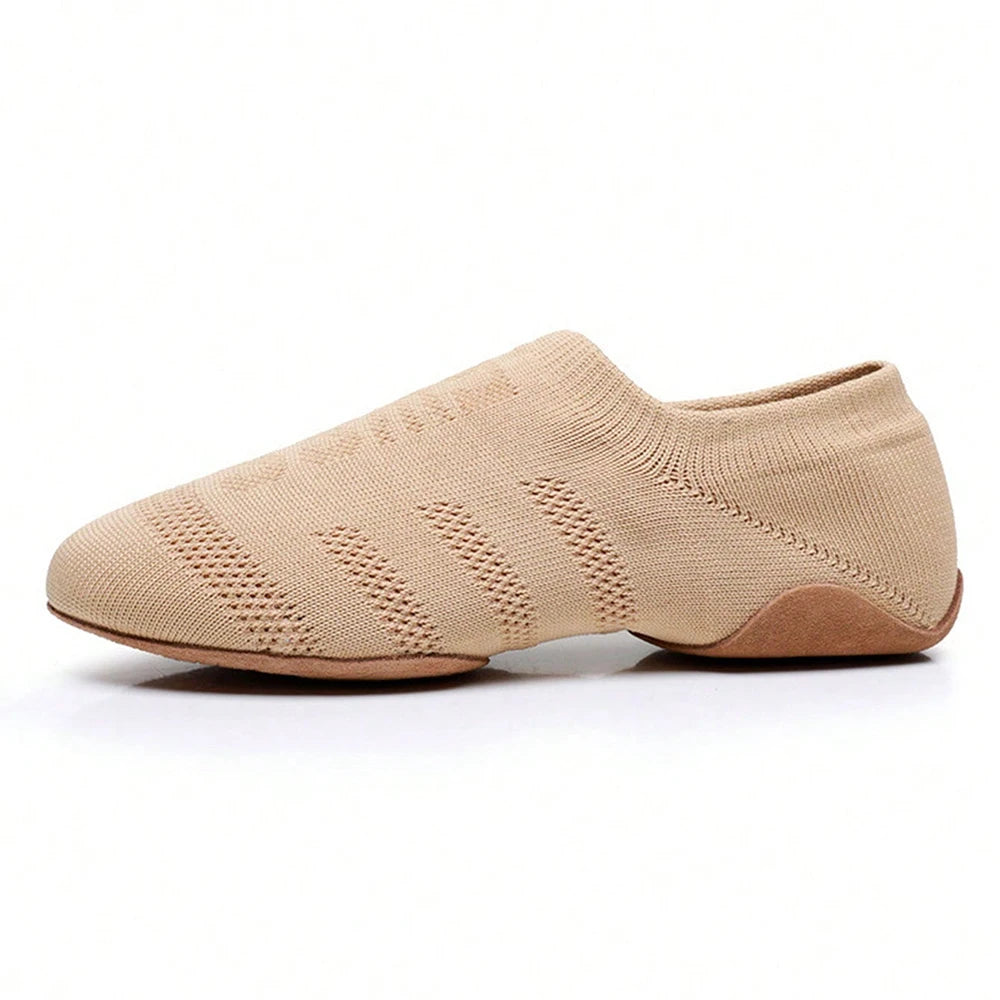 Esnek Fileli Nefes Alabilir Bale ve Dans Ayakkabısı – Kaymaz Tabanlı Rahat Tasarım