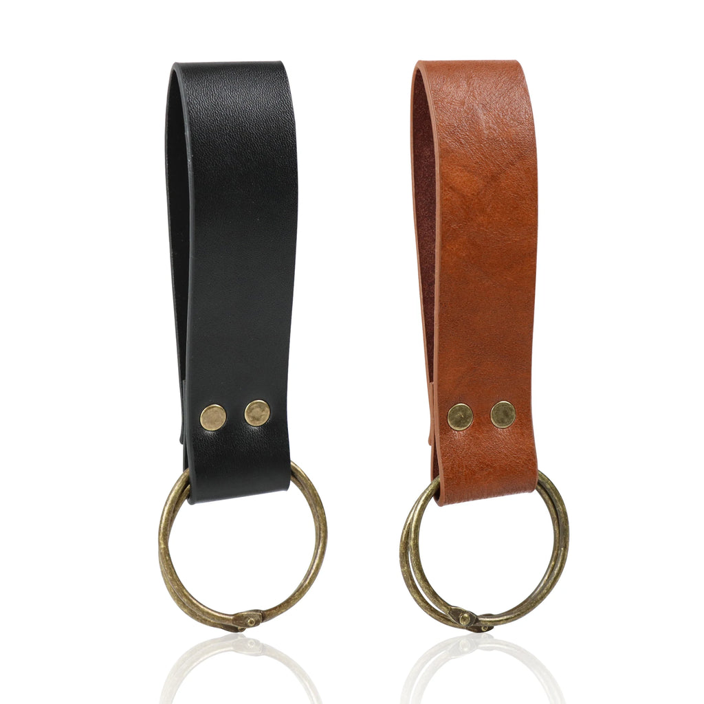 Steampunk Deri Bel Çantası – Cosplay & Kostüm Şişe Askılı Aksesuar