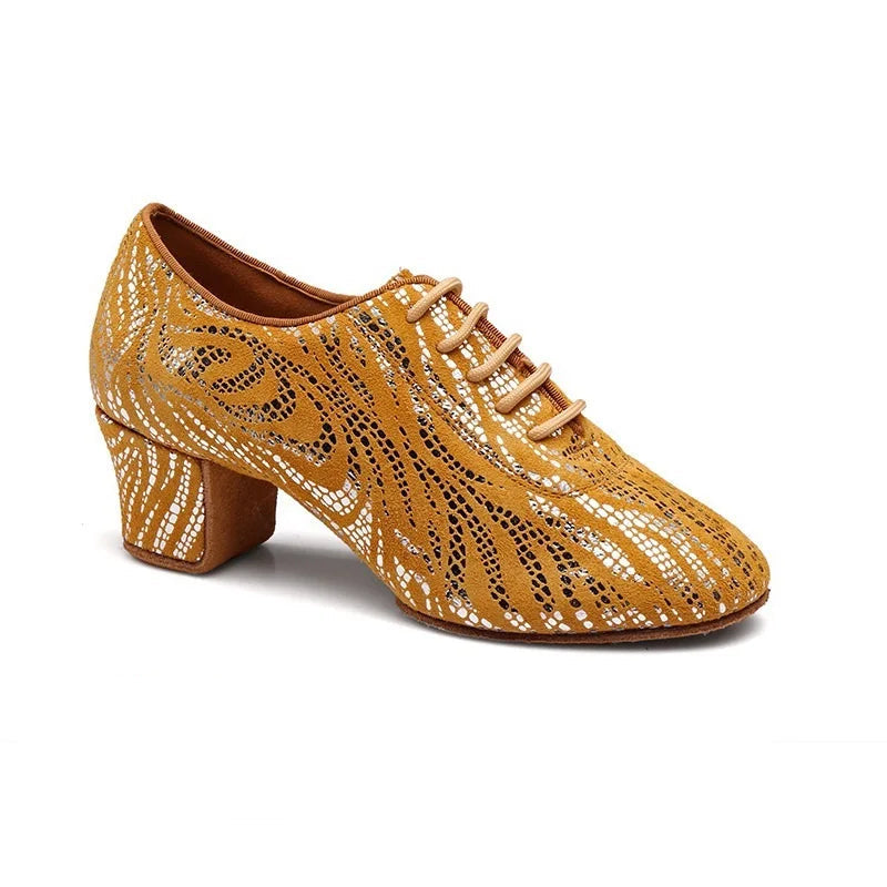Parıltılı Latin Dans Ayakkabısı – Işıltını Sahneye Taşı