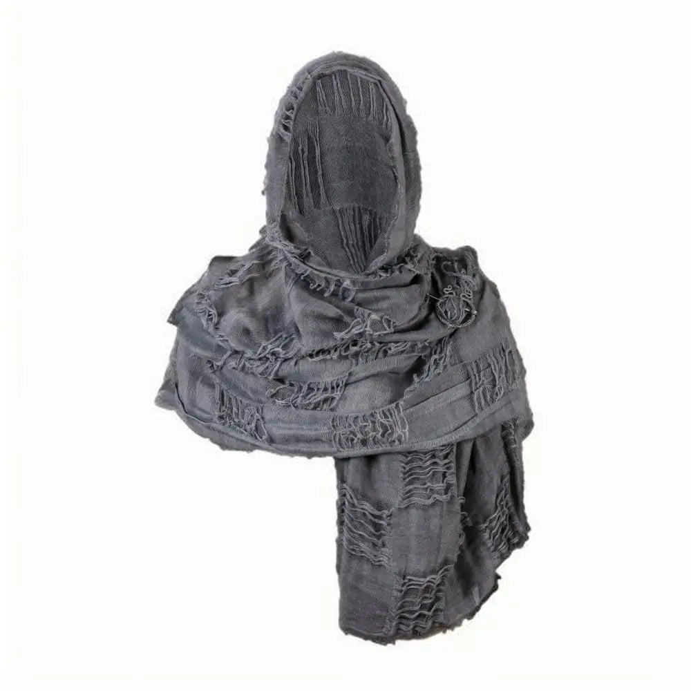 Kapüşonlu Şal – Dune Wasteland Broş Detaylı