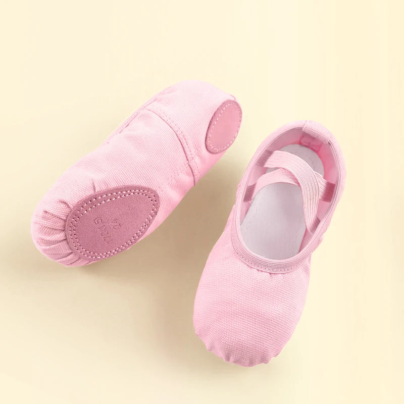 Çocuk Renkli Dans Ayakkabısı - Bale Ayakkabısı