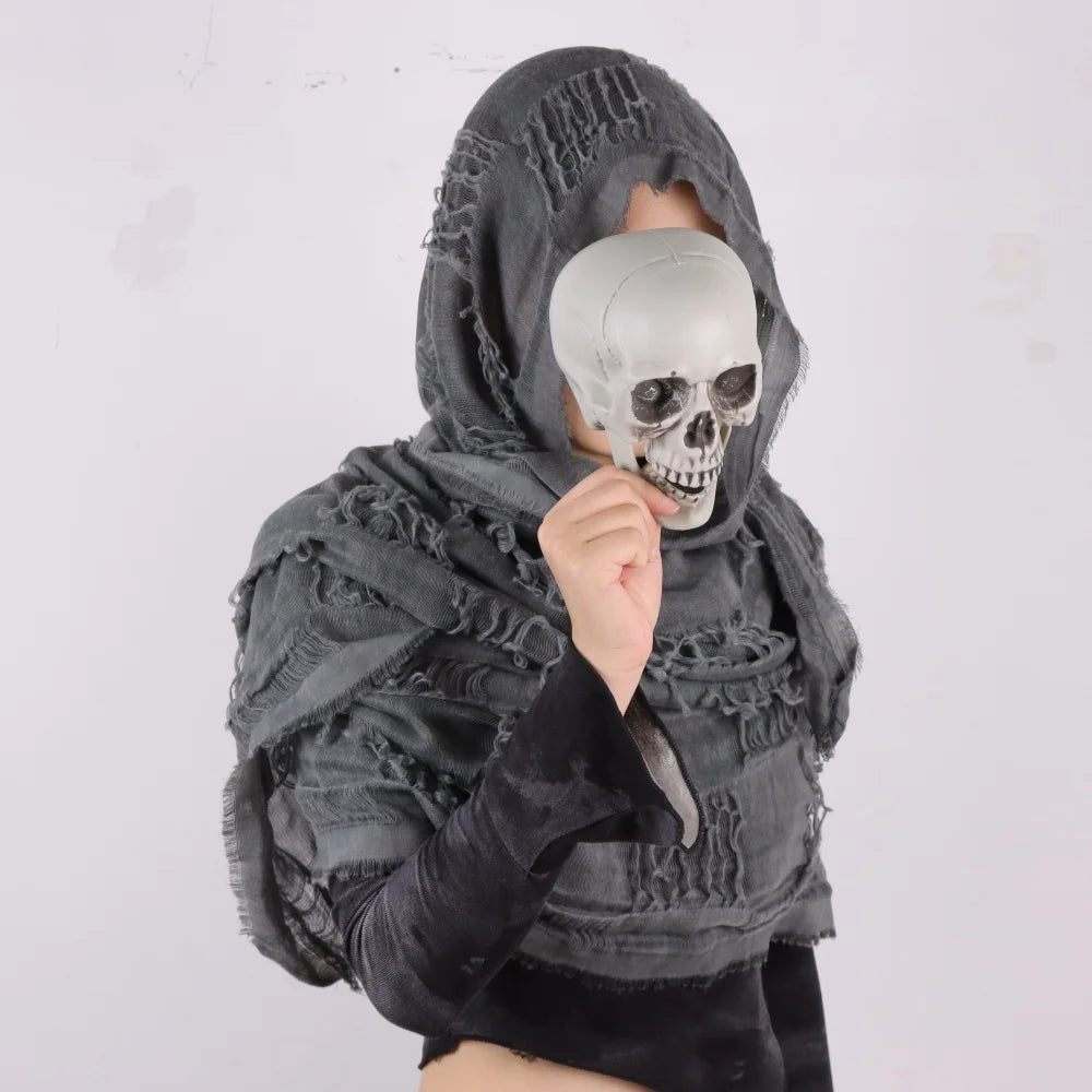 Kapüşonlu Şal – Dune Wasteland Broş Detaylı