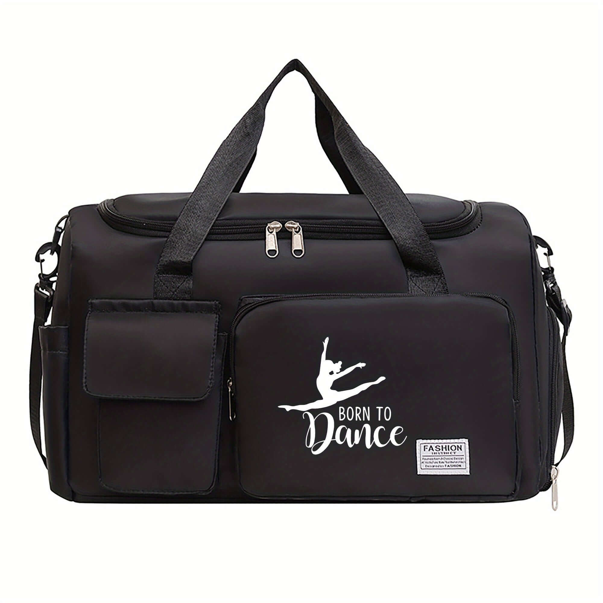 bale spor çantası pembe suya dayanıklı çok gözlü fitness seyahat duffel bag 🌿 Çok Bölmeli Düzen