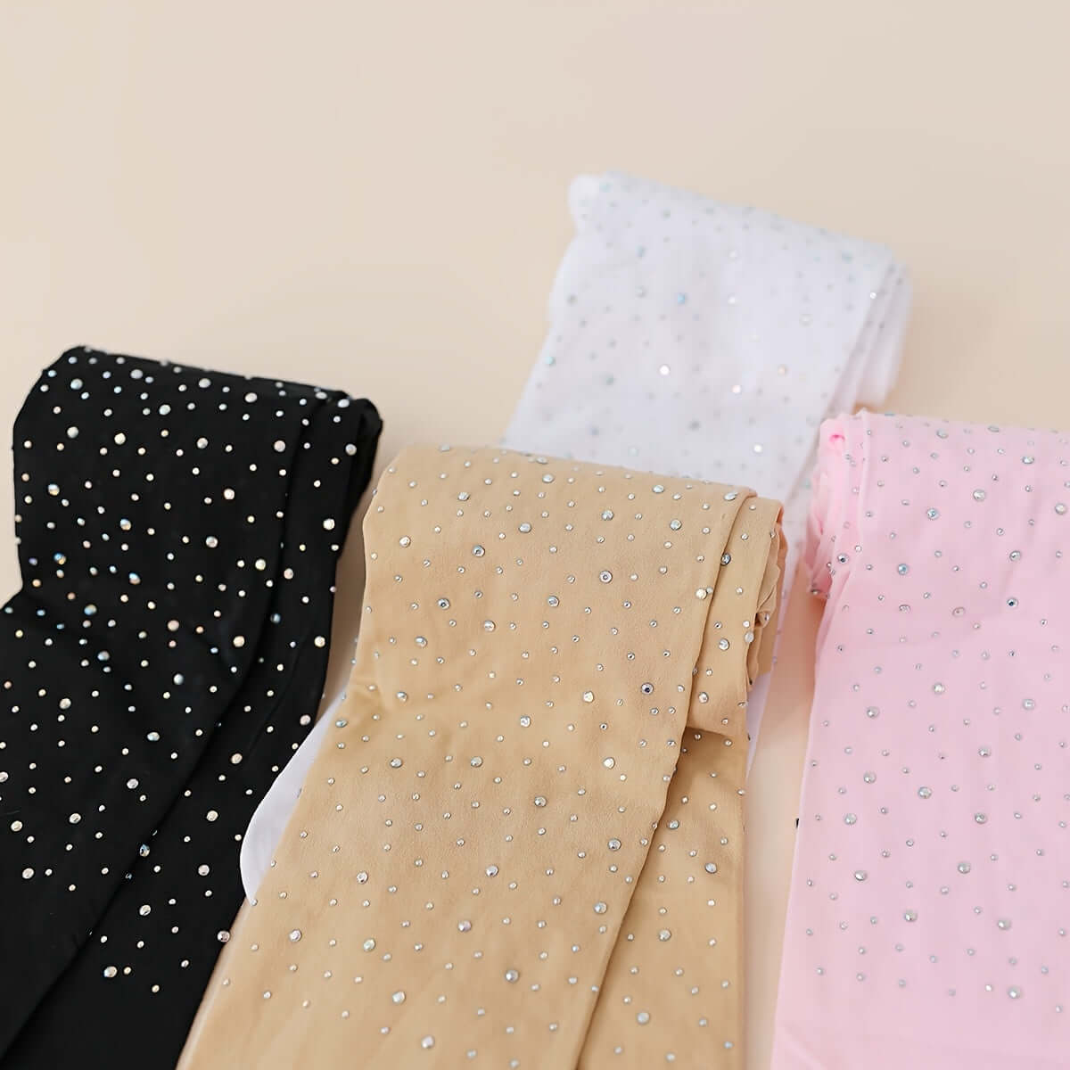 kız çocuk bale taytı taşlı ışıltılı dayanıklı dans çorabı 🩰 4’lü Ekonomik Set